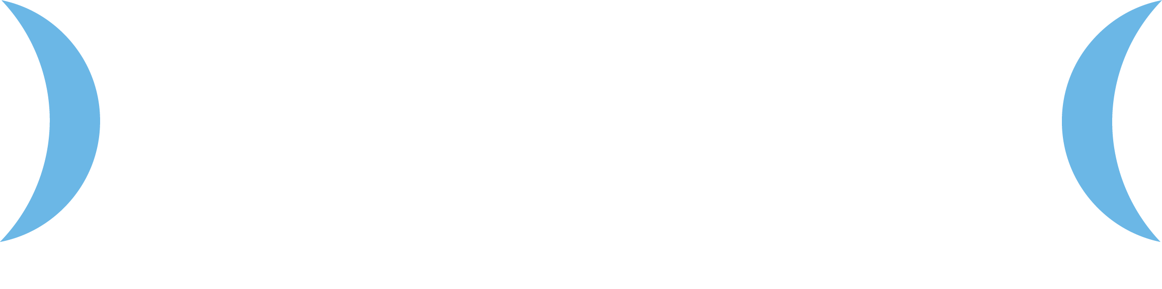 Connect Camps Secondary Logo White and blue